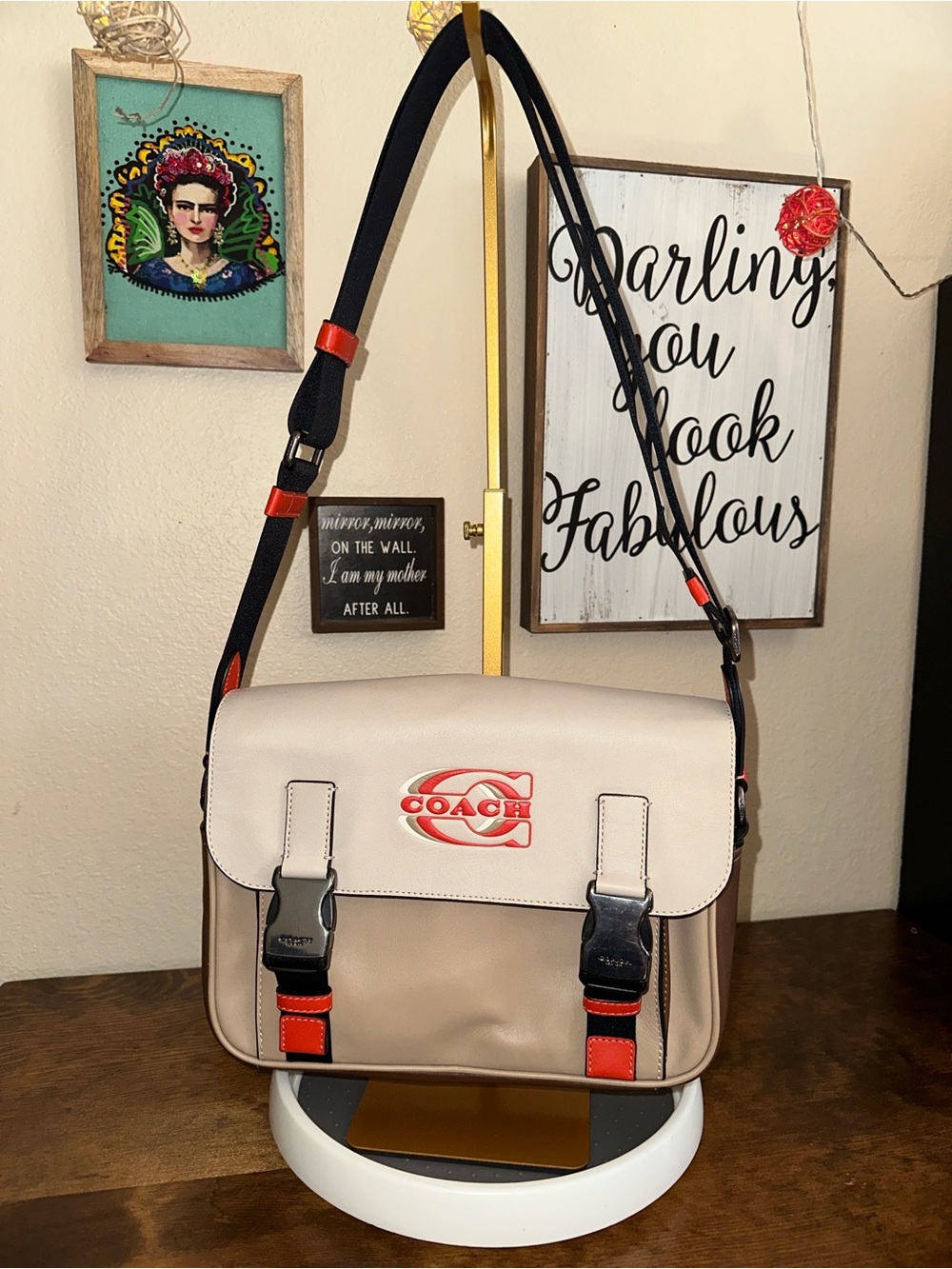 Coach Track Crossbody in color block - Picture 3 of 7